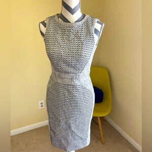 Black and white Pencil dress